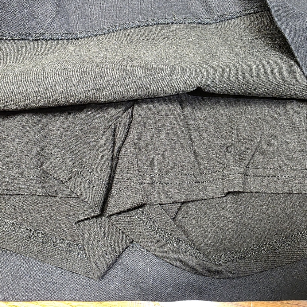 Croft Barrow Black Effortless Stretch Skort Size 16P Regular - Picture 4 of 6